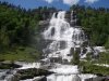 Norwegia - Wodospad Tvindefosse
