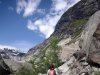 Norwegia - Nigardsbreen, jęzor lodowca Jostedalsbreen